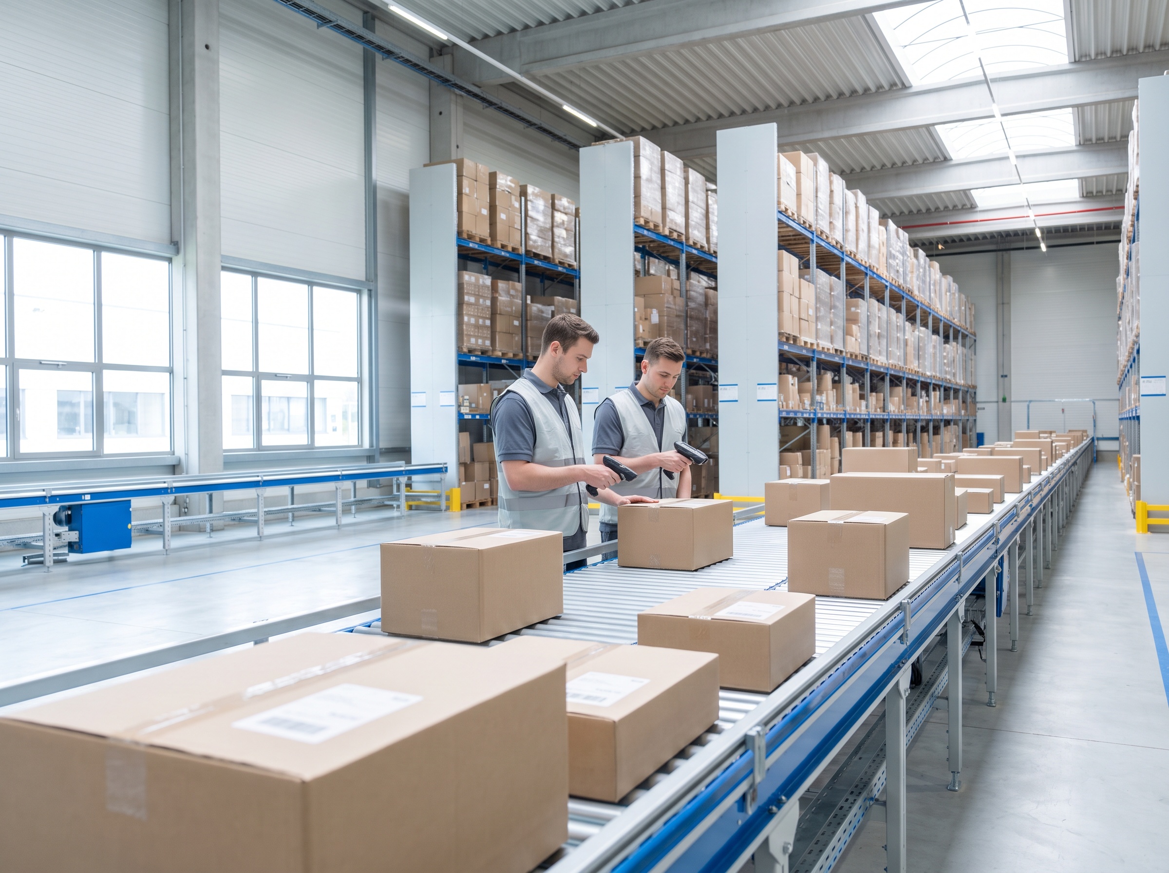 Globavend logistics sortation facility